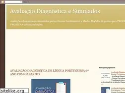 Sites similar to avaliacaodiagnosticaesimulados.blogspot.com