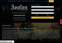 Sites similar to avalon-rpg.com