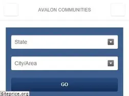 Sites similar to avaloncommunities.com