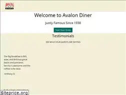 Sites similar to avalondiner.com