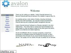 Sites similar to avalonfa.com