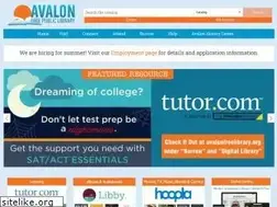 Sites similar to avalonfreelibrary.org