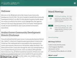Sites similar to avalongrovescdd.org