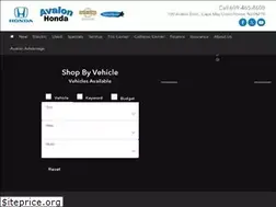 Sites similar to avalonhonda.com
