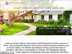 Sites similar to avaloninsuranceagency.com