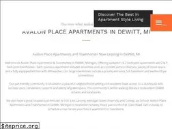 Sites similar to avalonplaceapartments.com