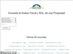 Sites similar to avaluos.cl