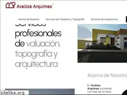 Sites similar to avaluosarquimex.com