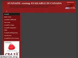 Sites similar to avanafilincanada.com