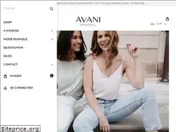 Sites similar to avani.ch