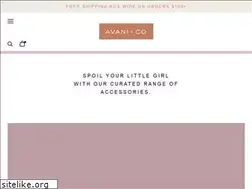 Sites similar to avaniandco.com