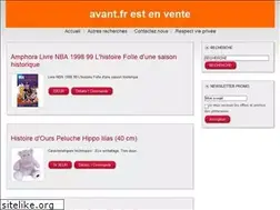 Sites similar to avant.fr