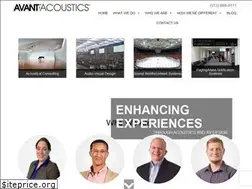 Sites similar to avantacoustics.com