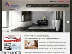 Sites similar to avantebathrooms.com.au