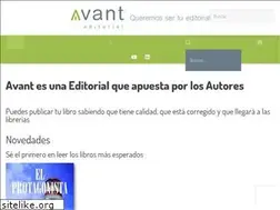 Sites similar to avanteditorial.com