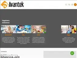 Sites similar to avantek.com.tr