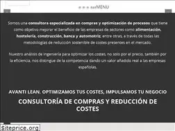 Sites similar to avanti-lean.com