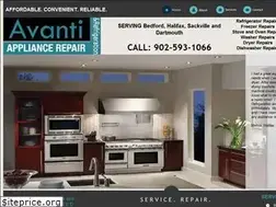 Sites similar to avantiappliancerepair.ca