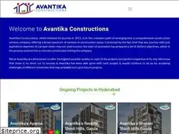 Sites similar to avantikaconstructions.com