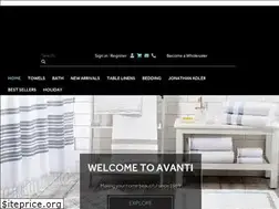 Sites similar to avantilinens.com