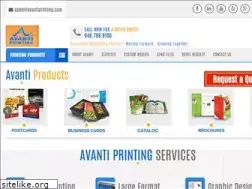 Sites similar to avantiprinting.com