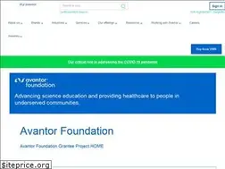 Sites similar to avantorfoundation.org
