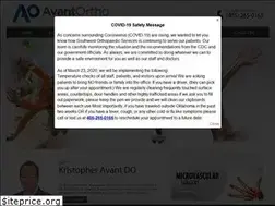 Sites similar to avantortho.com