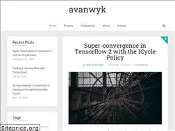 Sites similar to avanwyk.com