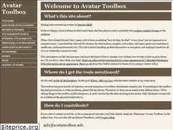 Sites similar to avatartoolbox.info