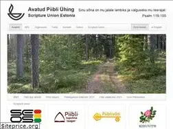Sites similar to avatudpiibel.ee