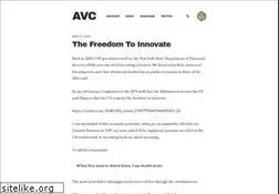 Sites similar to avc.com