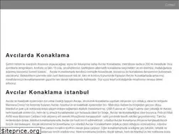 Sites similar to avcilarkonaklama.pagexl.com