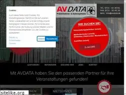 Sites similar to avdata.de