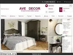 Sites similar to ave-decor.ru