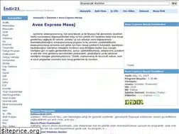 Sites similar to avea-express-mesaj-indir.indir21.com