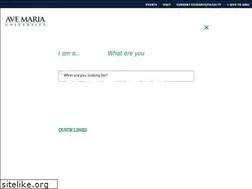 Sites similar to avemaria.edu