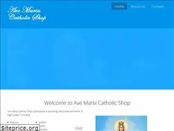 Sites similar to avemariacatholicshop.com