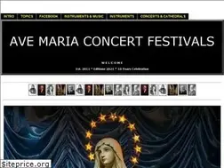 Sites similar to avemariaconcertfestivals.net