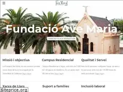 Sites similar to avemariafundacio.org