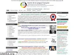 Sites similar to avenir-langue-francaise.fr