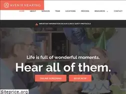 Sites similar to avenirhearing.ca