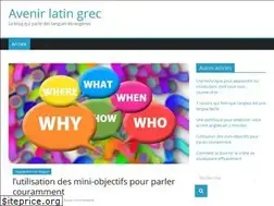 Sites similar to avenirlatingrec.fr