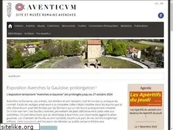Sites similar to aventicum.org