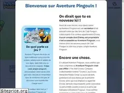 Sites similar to aventurepingouin.com