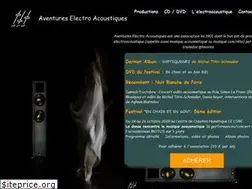 Sites similar to aventures-electro-acoustiques.fr