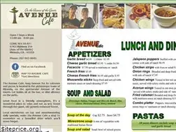 Sites similar to avenuecafe.biz