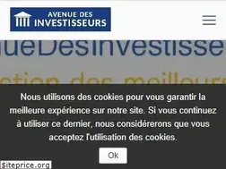 Sites similar to avenuedesinvestisseurs.fr