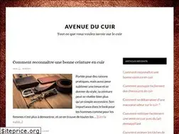 Sites similar to avenueducuir.fr
