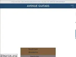 Sites similar to avenueguitars.com