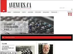 Sites similar to avenues.ca